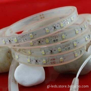 Waterproof LED Strip Light with 12 or 24V DC Input Voltage and 24W Power